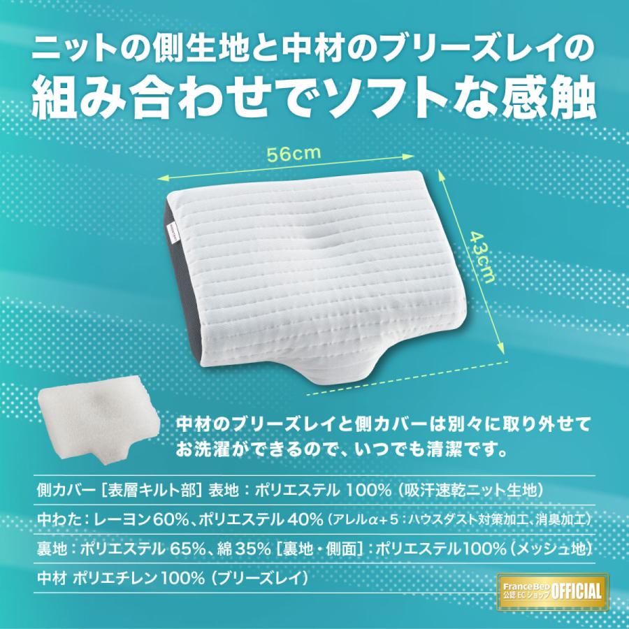 フランスベッド 【正規品】 ピロー 枕 ボディテクト 日本製 フランスベッド 【正規品】 ピロー 枕 ボディテクト 日本製