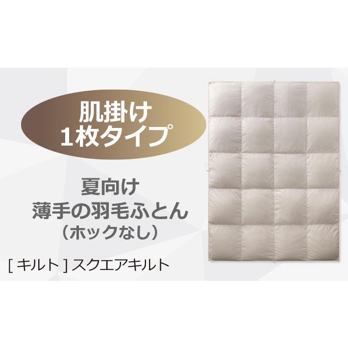 フランスベッド（FRANCEBED） 羽毛布団 肌掛け D ダブル LT JO-06