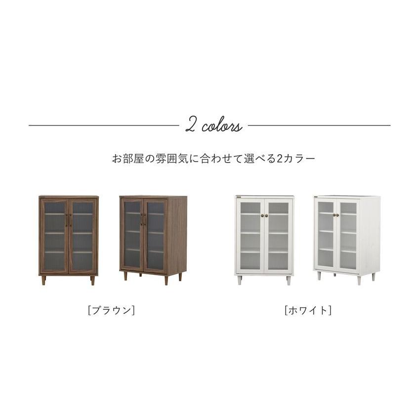 4FUL（フォーフル） キャビネット 幅60cm 収納棚 収納棚 食器棚 