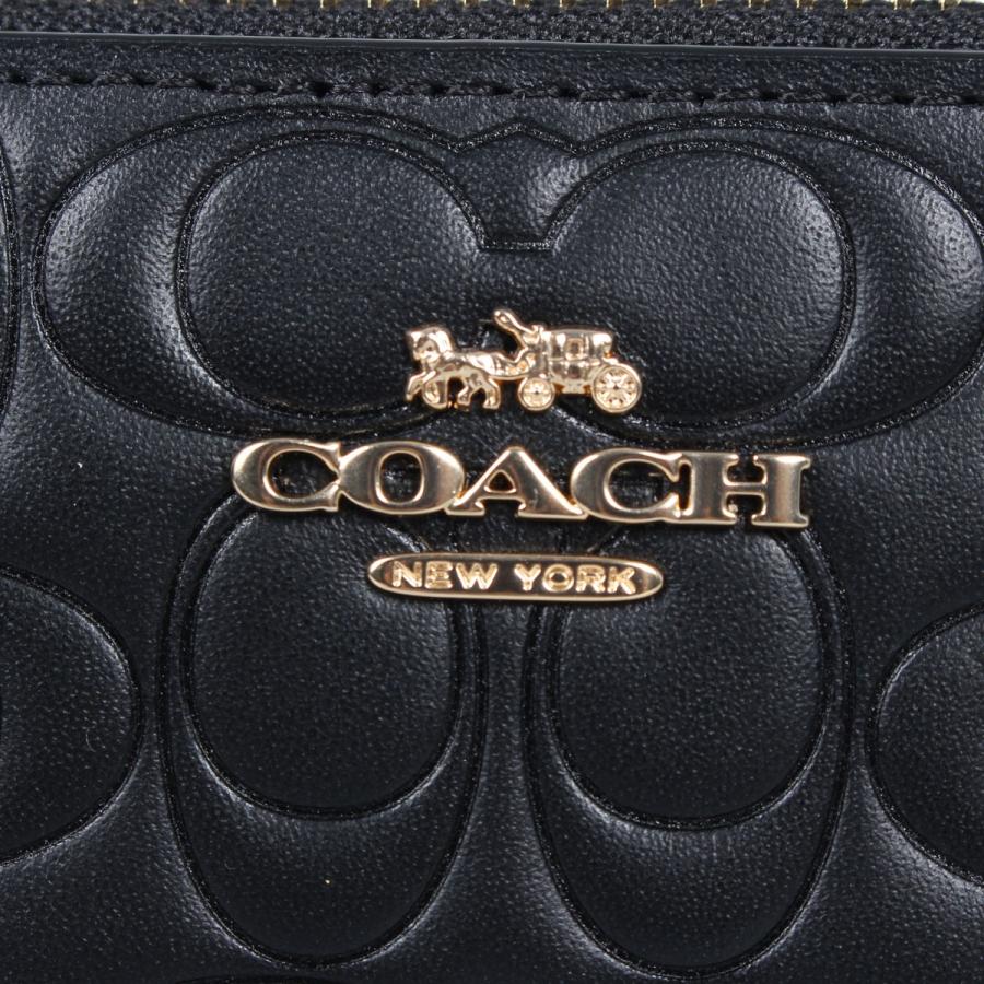 コーチ Coach 財布 長財布 レディース ラウンドファスナー ブラック 黒 Gdblk スニークオンラインショップ 通販 Yahoo ショッピング