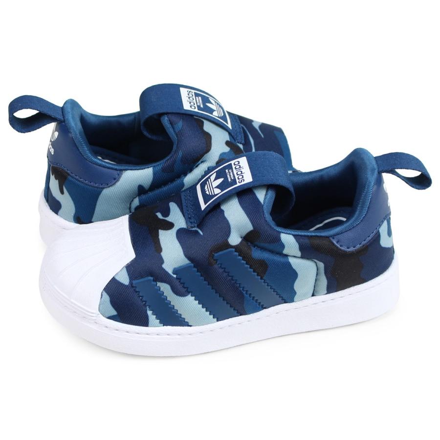 アディダス オリジナルス Adidas Originals スーパースター スニーカー スリッポン ベビー Superstar 360 C Cg6577 ブルー Adi Cg6577 スニークオンラインショップ 通販 Yahoo ショッピング