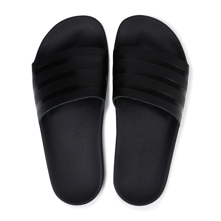 adidas originals adilette sliders in black cq3094