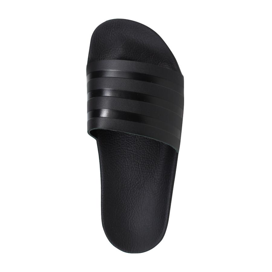 adidas originals adilette sliders in black cq3094