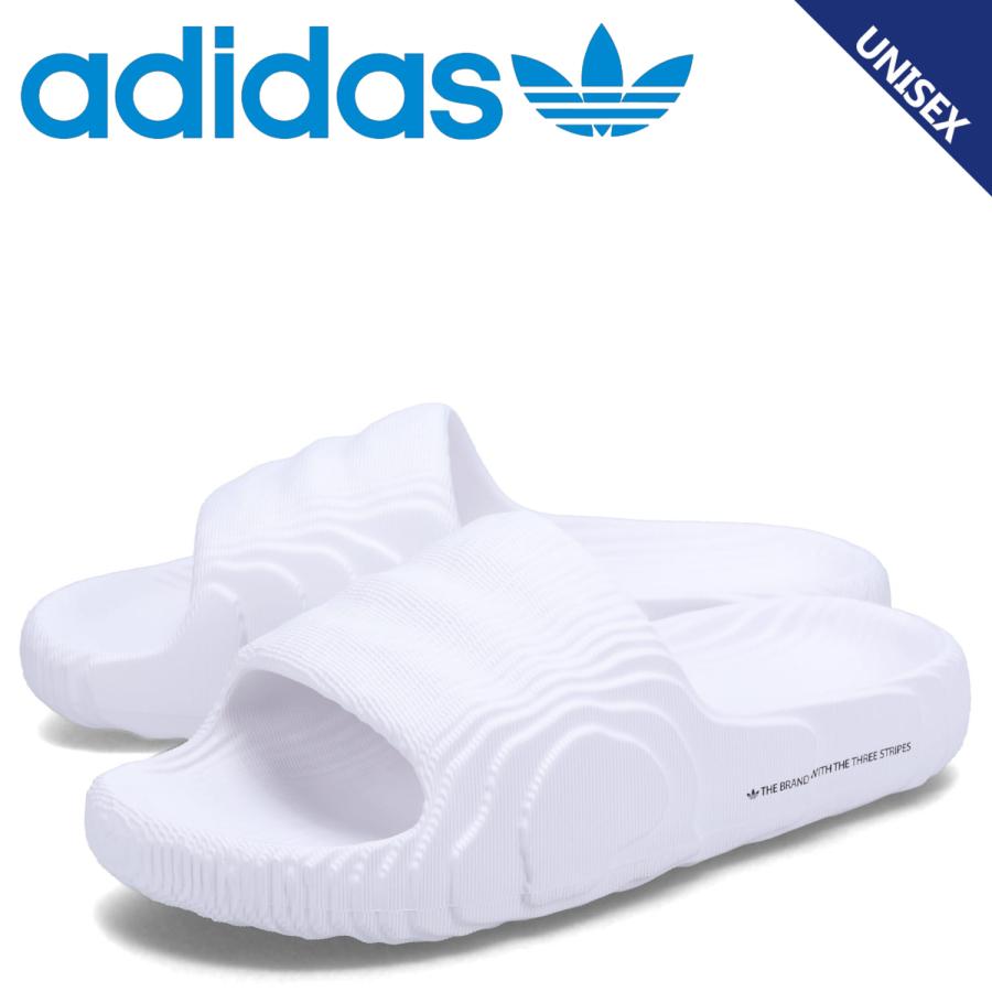 [ADIDAS] サンダル アディレッタ ADILETTE 22 ブルーホワイト 楽天市場】アディダス サンダル メンズ レディース アディレッタ