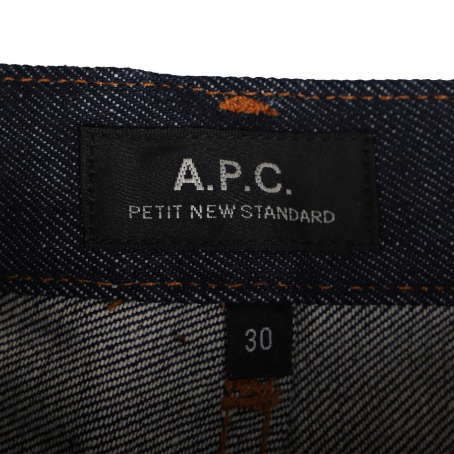 A.P.C. アーペーセー ジーンズ デニム ジーパン プチ ニュー スタンダード メンズ PETIT NEW STANDARD インディゴ CODBS M09047の画像