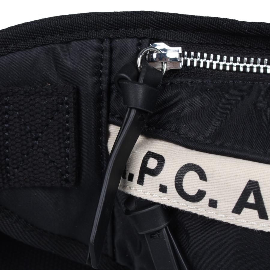 A P C アーペーセー バッグ ウエストバッグ ボディバッグ メンズ レディース Banane Repeat ブラック 黒 Paacl H Apc H Noir スニークオンラインショップ 通販 Yahoo ショッピング