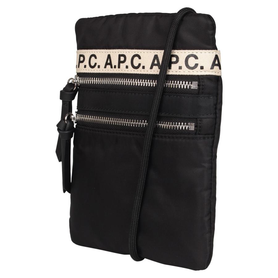A P C アーペーセー バッグ サコッシュ ショルダーバッグ メンズ レディース Repeat Neck Pouch ブラック 黒 Paacl H Apc H Noir スニークオンラインショップ 通販 Yahoo ショッピング