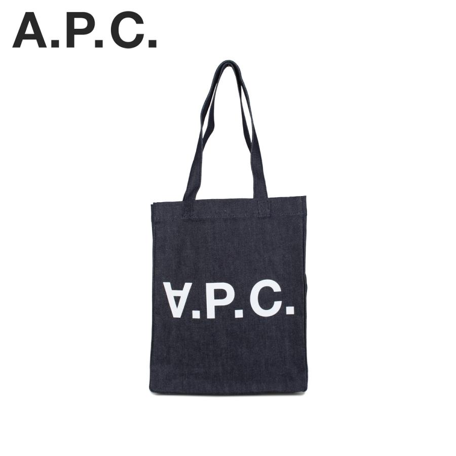 A P C アーペーセー バッグ トートバッグ メンズ レディース Tote Bag ネイビー M Apc M Indigo スニークオンラインショップ 通販 Yahoo ショッピング