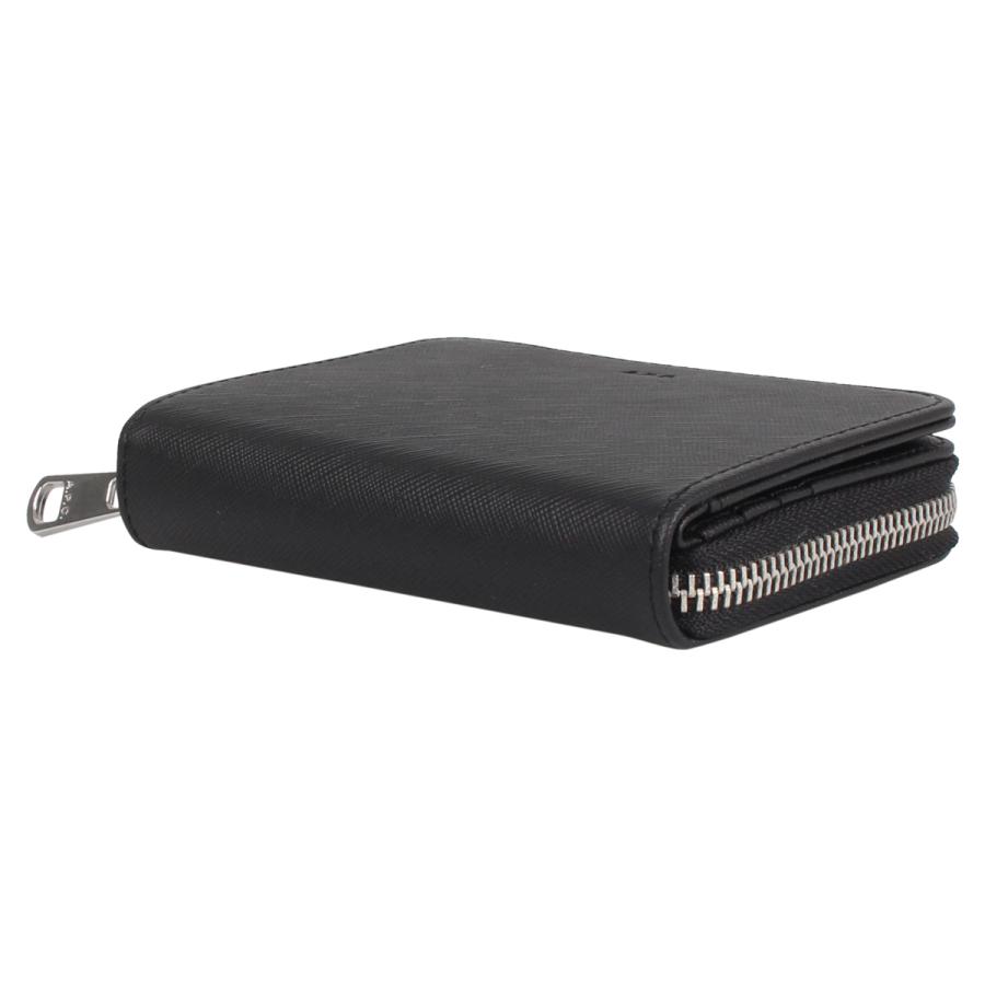 A.P.C. アーペーセー 財布 二つ折り メンズ EMMANUEL ZIP WALLET ブラック 黒 PXBJQ-H63087｜sneak｜08