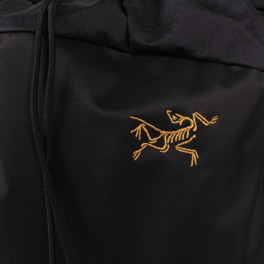 アークテリクス ARCTERYX アロー20 リュック バッグ バックパック メンズ レディース 20L ARRO 20 BUCKET BAG ブラック 黒 24017｜sneak｜10