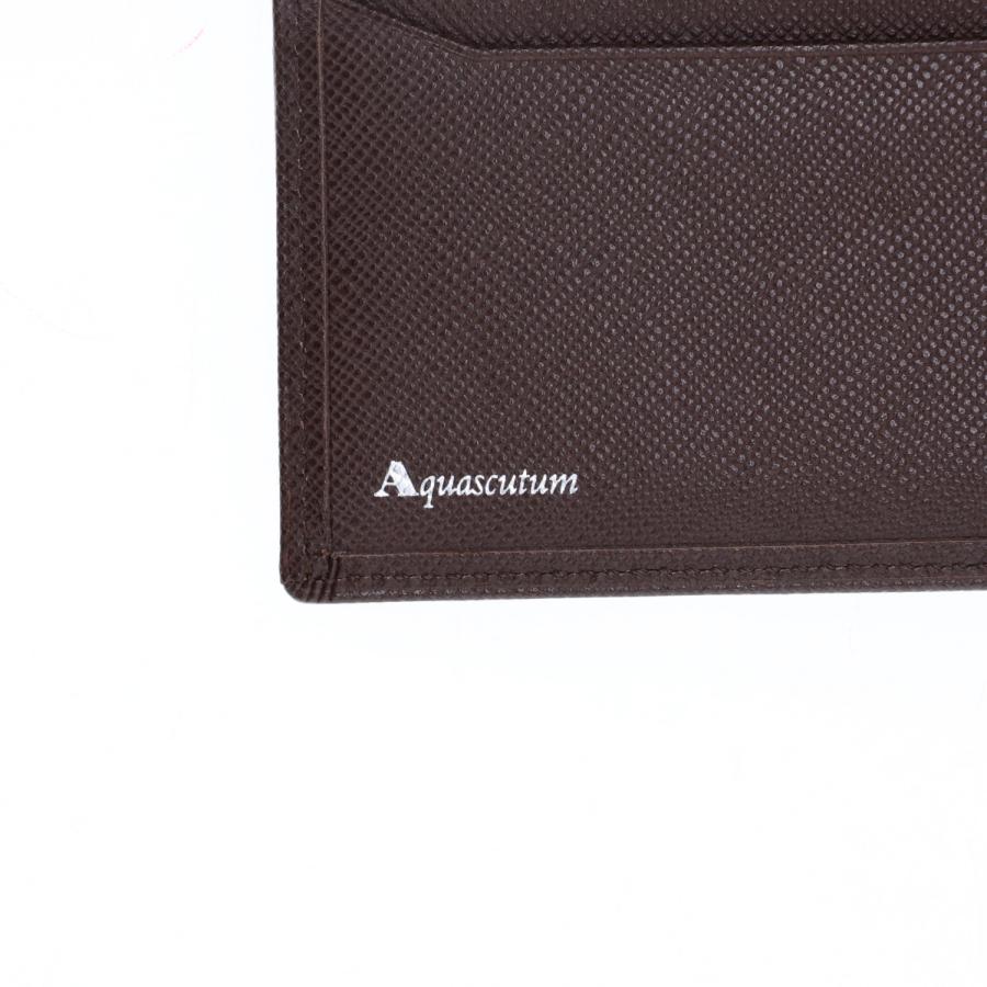 アクアスキュータム AQUASCUTUM 財布 二つ折り バーミンガム メンズ 本革 小銭入れあり AQ-515010｜sneak｜12