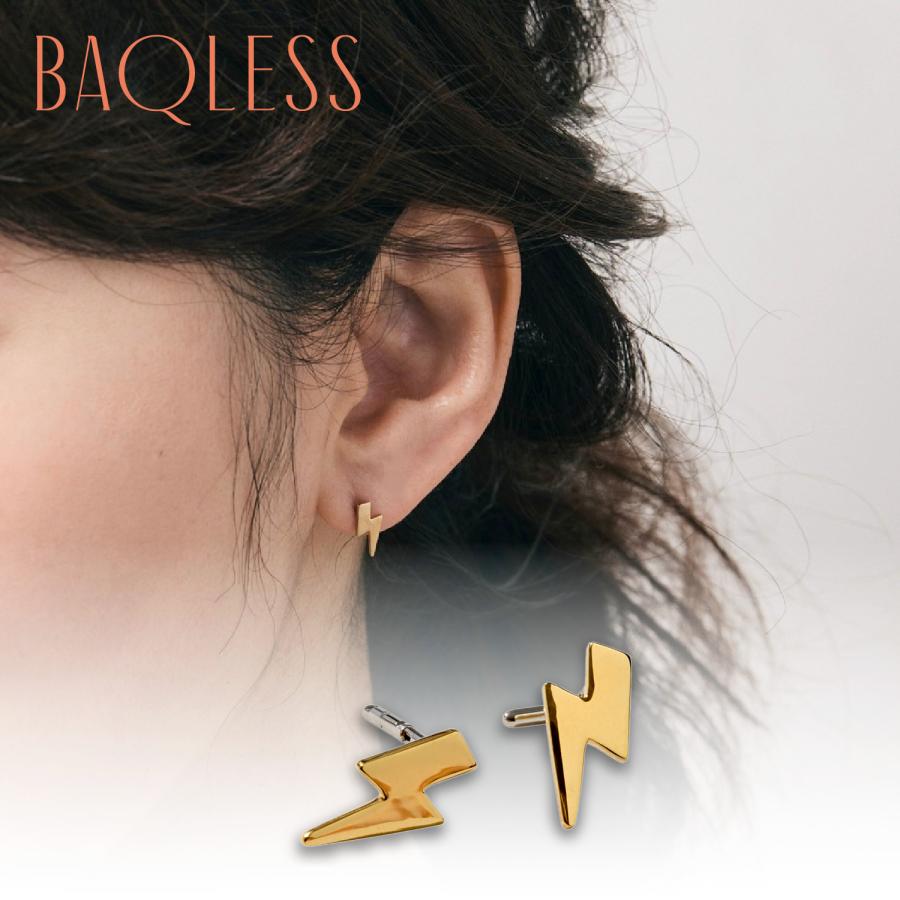 BAQLESS（バックレス） ピアス レディース 金属アレルギー対応 つけっ