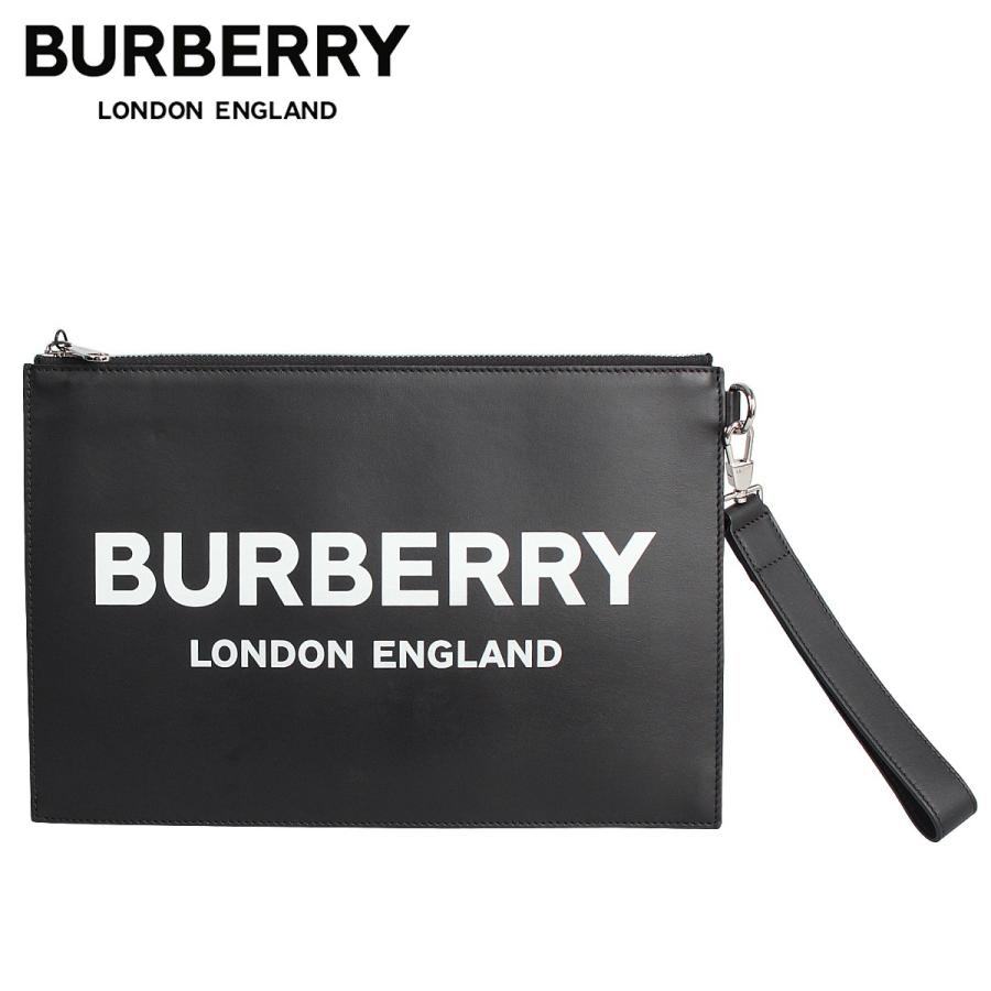 バーバリー Burberry クラッチバッグ セカンドバッグ ポーチ メンズ レディース Edin Logo Pouch ブラック 黒 ry A11 スニークオンラインショップ 通販 Yahoo ショッピング