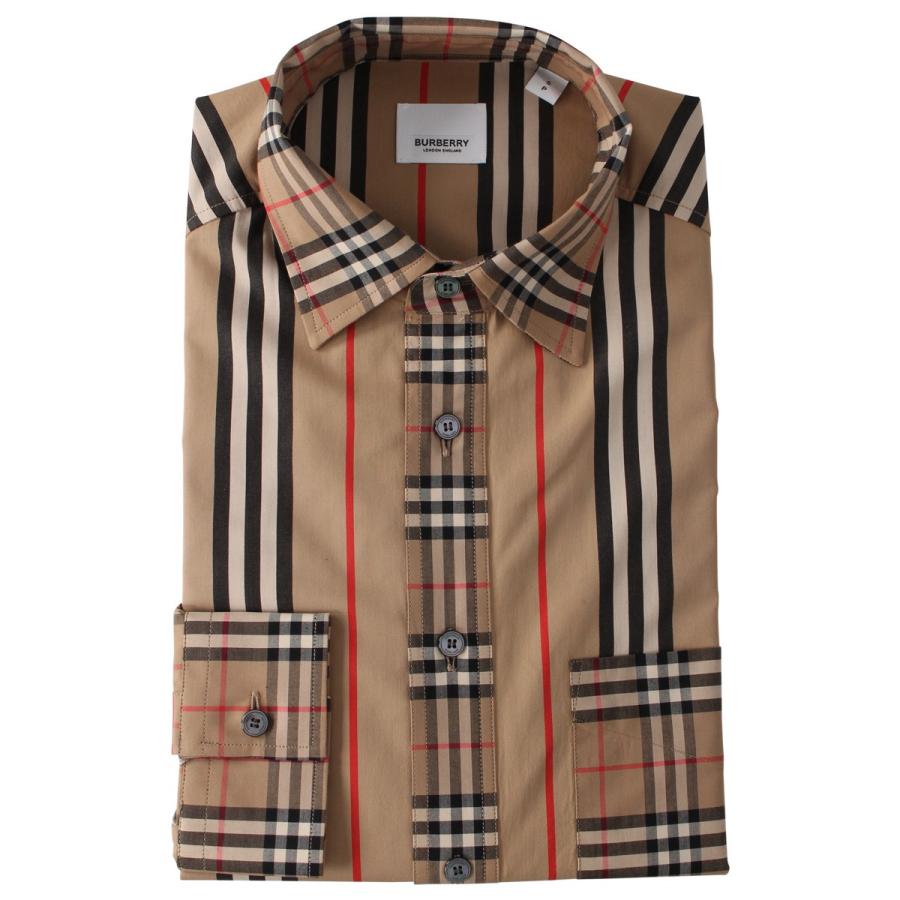 バーバリー Burberry シャツ 長袖 オックスフォードシャツ メンズ チェック ストライプ Shirts ベージュ ry スニークオンラインショップ 通販 Yahoo ショッピング