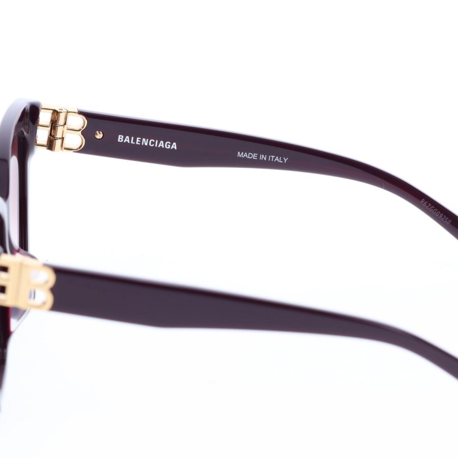 バレンシアガ BALENCIAGA サングラス メンズ レディース アジアンフィット UVカット SUNGLASSES パープル BB0102SA-006 母の日 BALENCIAGA（バレンシアガ） サングラス メンズ レディース アジアン