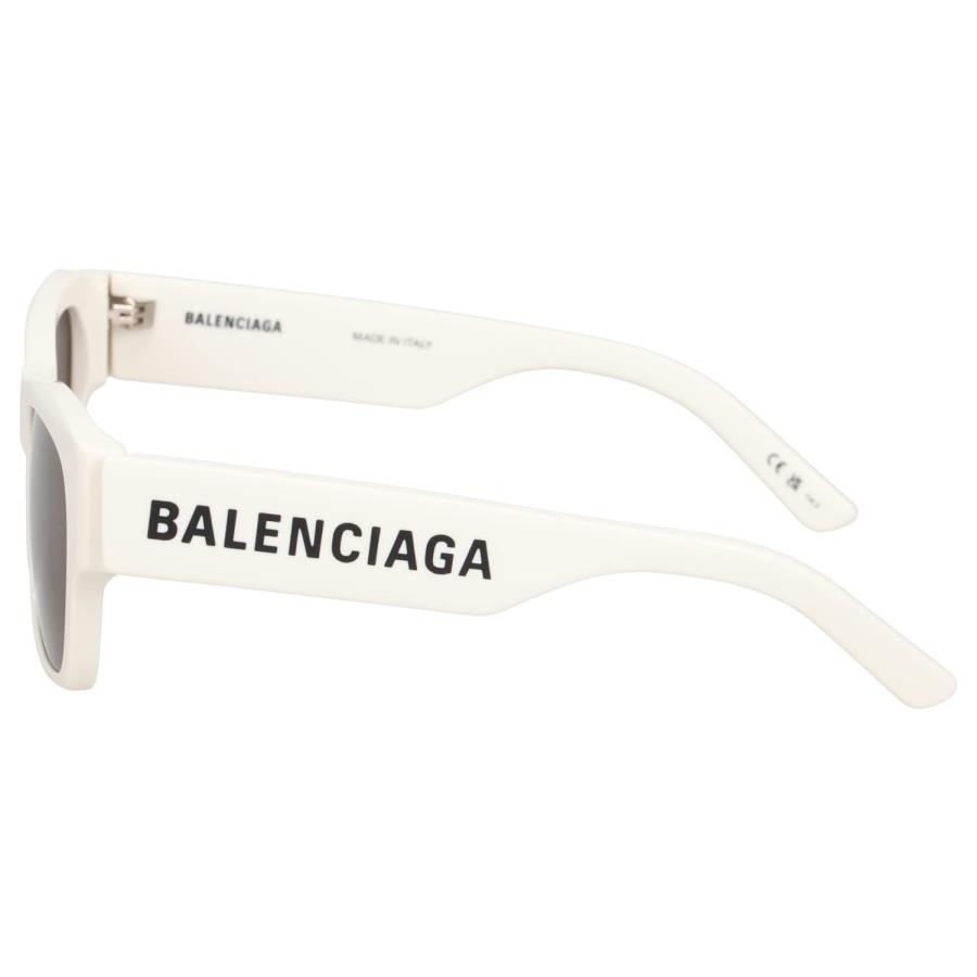 バレンシアガ BALENCIAGA サングラス メンズ レディース アジアンフィット UVカット SUNGLASSES ホワイト 白 BB0262SA-003の画像