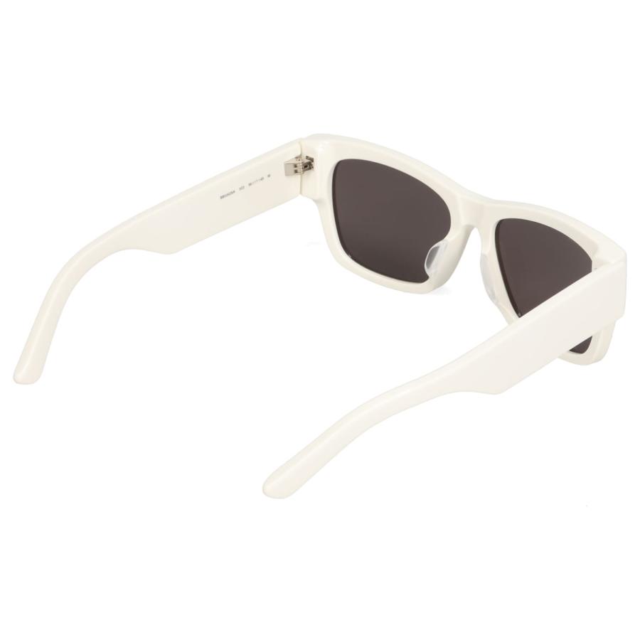 バレンシアガ BALENCIAGA サングラス メンズ レディース アジアンフィット UVカット SUNGLASSES ホワイト 白 BB0262SA-003の画像