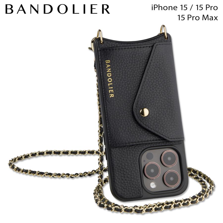 BANDOLIER スマホショルダー スマホケースiphone15 BANDOLIER（バンドリヤー） スマホショルダー スマホケース iPhone15