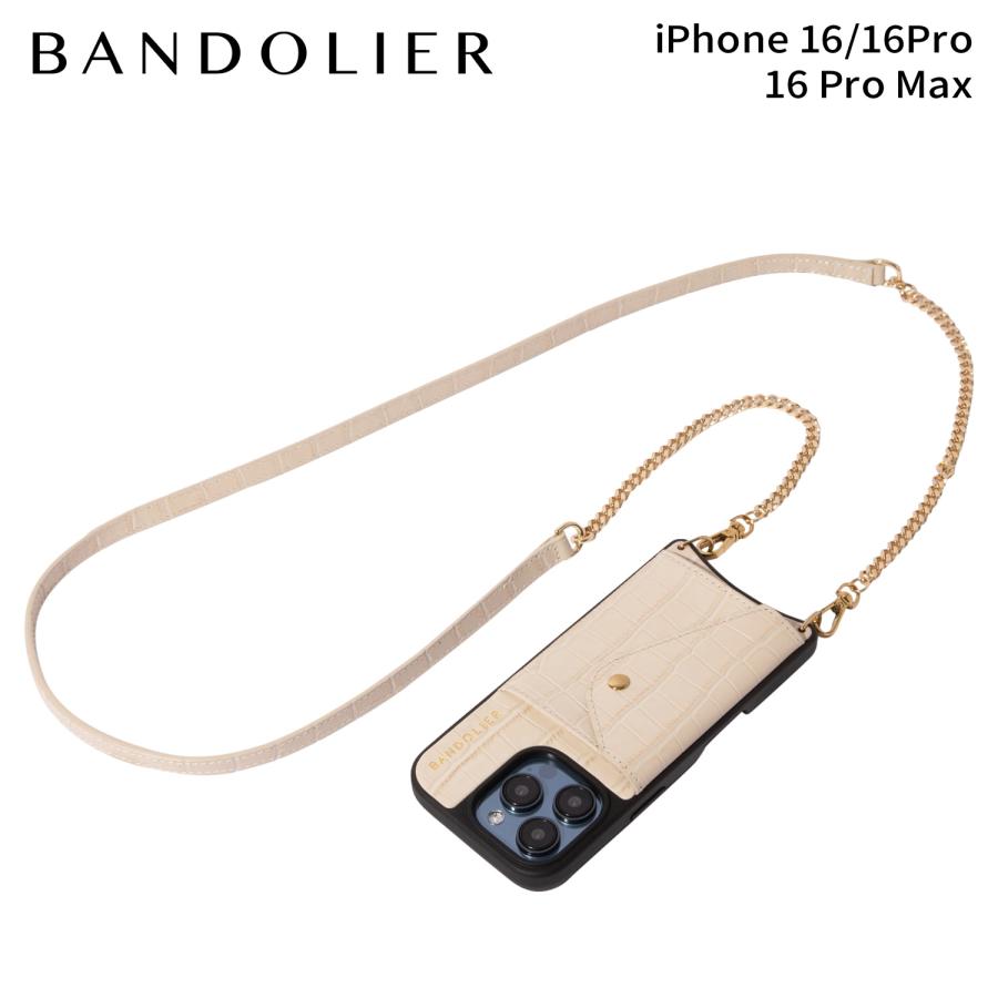 BANDOLIER（バンドリヤー） スマホショルダー スマホケース iPhone16