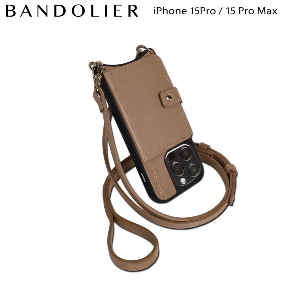 バンドリヤー　BANDOLIER iPhone15　ケース　ショルダー Amazon.co.jp: BANDOLIER バンドリヤー iPhone 15 Pro Max