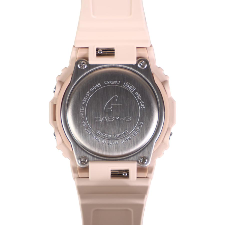 カシオ CASIO BABY-G 腕時計 BGD-565-4JF 防水 ベビーG ベイビーG レディース ピンクベージュ｜sneak｜04