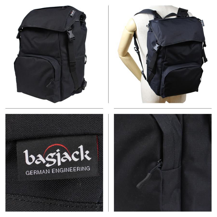 BAGJACK 17L RUCKSACK CLASSIC S ブラック BAGJACK bagjack バッグジャック リュック バックパック メンズ