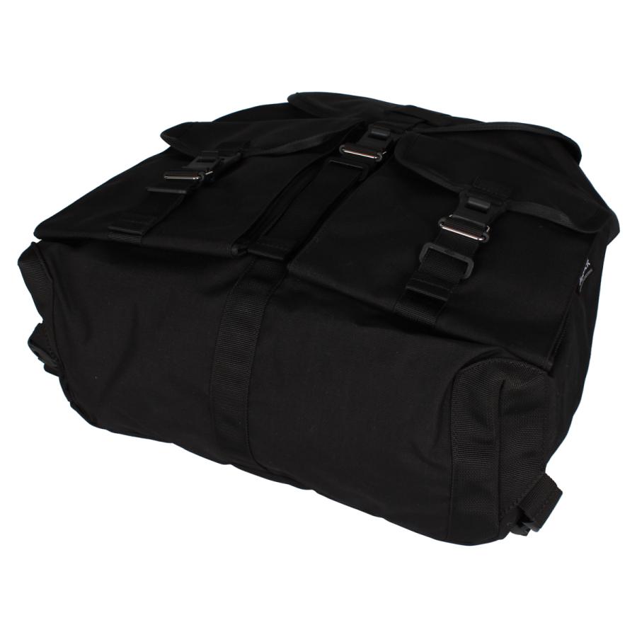 bagjack 黒 バックパック フロントポケット付き BAGJACK bagjack バッグジャック リュック バッグ バックパック