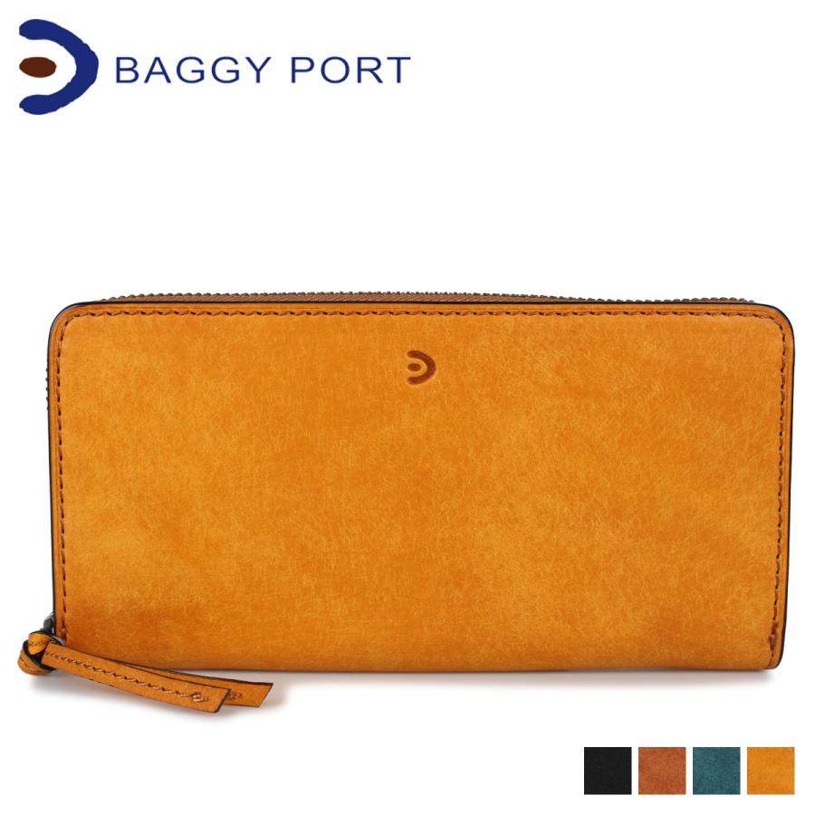 BAGGY　PORT　バギーポート　ブオナ　ラウンドジップ長財布　YE BAGGY PORT（バギーポート） BUONA ブオナ ラウンドファスナー長財布