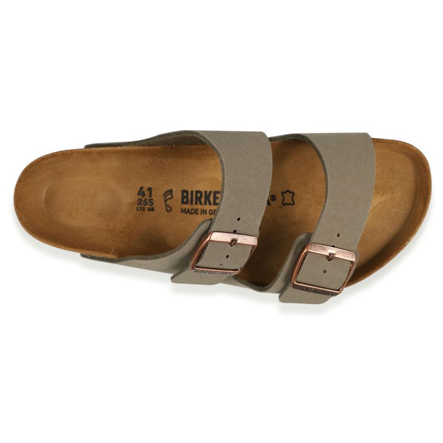 ビルケンシュトック BIRKENSTOCK アリゾナ サンダル メンズ レディース ARIZONA ビルケン シンセティックレザー 普通幅 細幅  グレー モカ