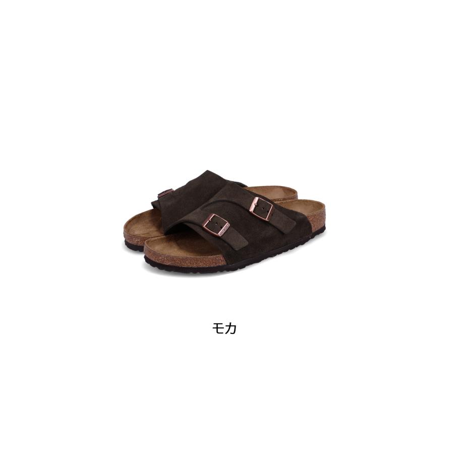 ビルケンシュトック BIRKENSTOCK チューリッヒ メンズ レディース ZURICH ビルケン サンダル 細幅 普通幅 ブラック トープ ブラウン｜sneak｜08