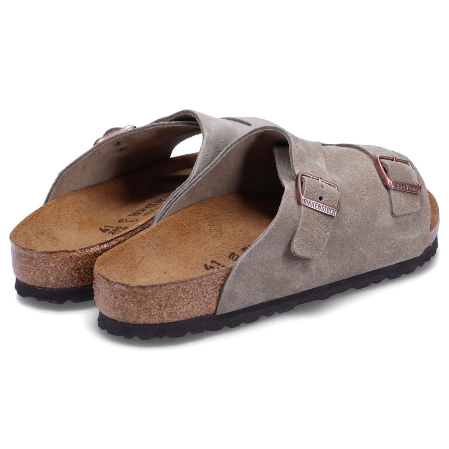 ビルケンシュトック BIRKENSTOCK チューリッヒ メンズ レディース ZURICH ビルケン サンダル 細幅 普通幅 ブラック トープ ブラウン｜sneak｜09