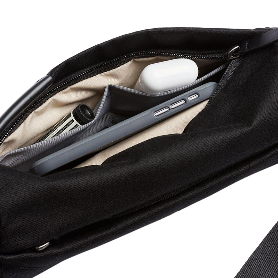 ベルロイ Bellroy バッグ クロスボディバッグ ベルトバッグ スリング ミニ メンズ レディース 耐水 斜め掛け SLING MINI ブラック 黒 | Bellroy | 04
