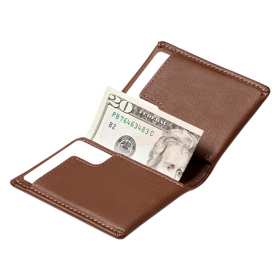 ベルロイ Bellroy 財布 二つ折り メンズ レディース 革 薄型 SLIM SLEEVE ブラック ブラウン 黒 | Bellroy | 11