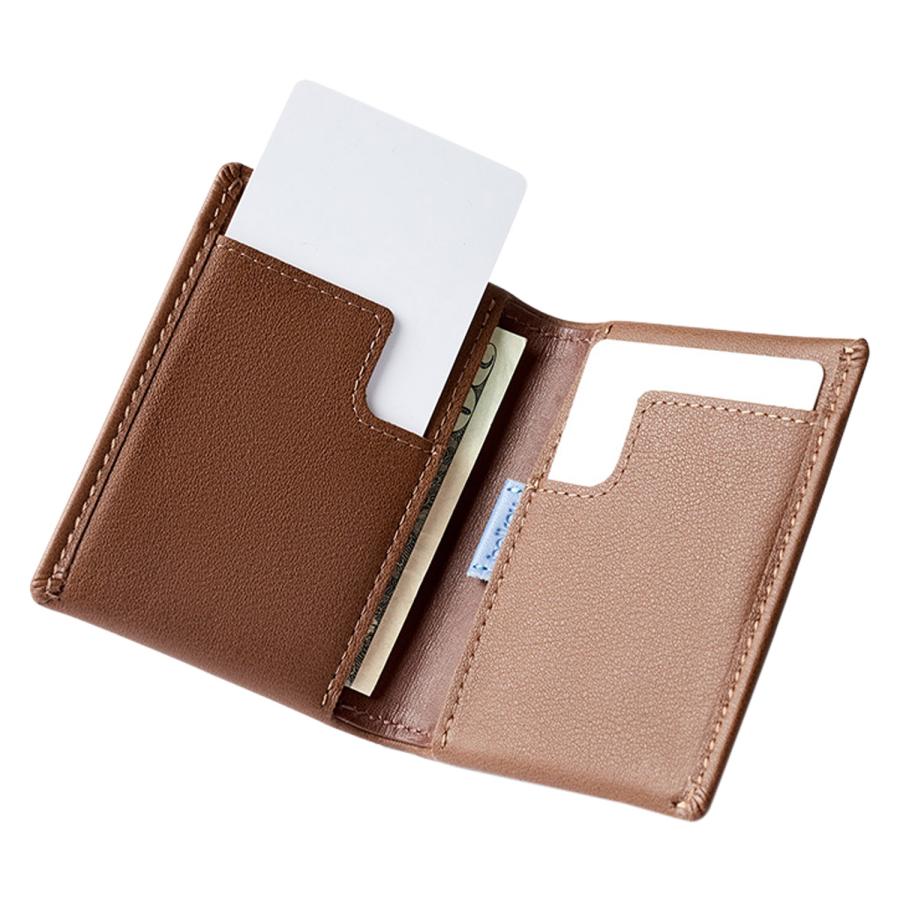ベルロイ Bellroy 財布 二つ折り メンズ レディース 革 薄型 SLIM SLEEVE ブラック ブラウン 黒 | Bellroy | 12