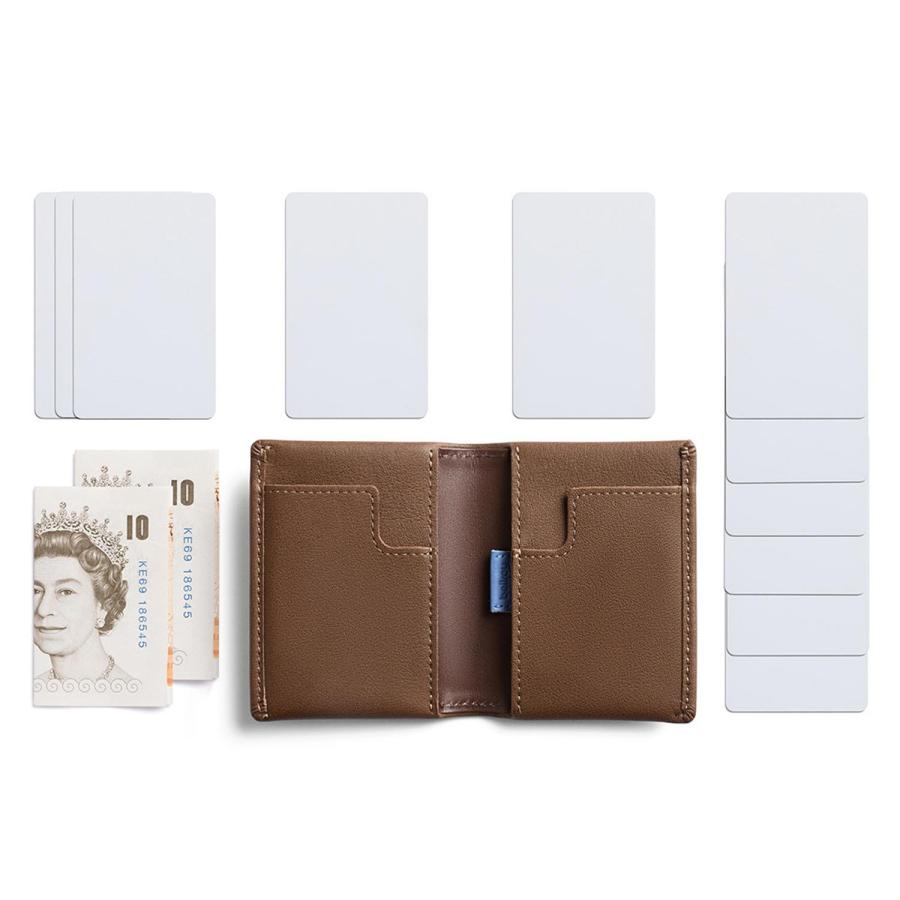 ベルロイ Bellroy 財布 二つ折り メンズ レディース 革 薄型 SLIM SLEEVE ブラック ブラウン 黒 | Bellroy | 04
