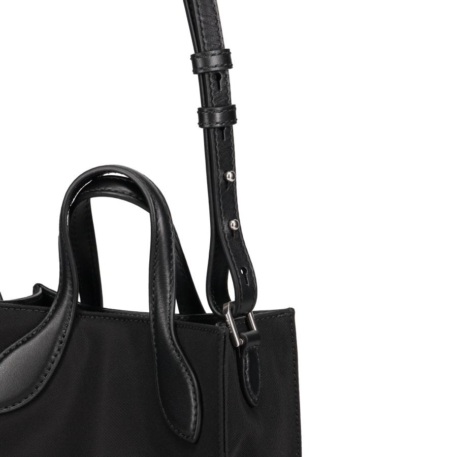 バリー Bally バッグ トートバッグ ショルダー メンズ レディース 斜めがけ 大人 本革 軽量 MINI CANVAS BAR BAG FOR 8 WAM03E NY284_9