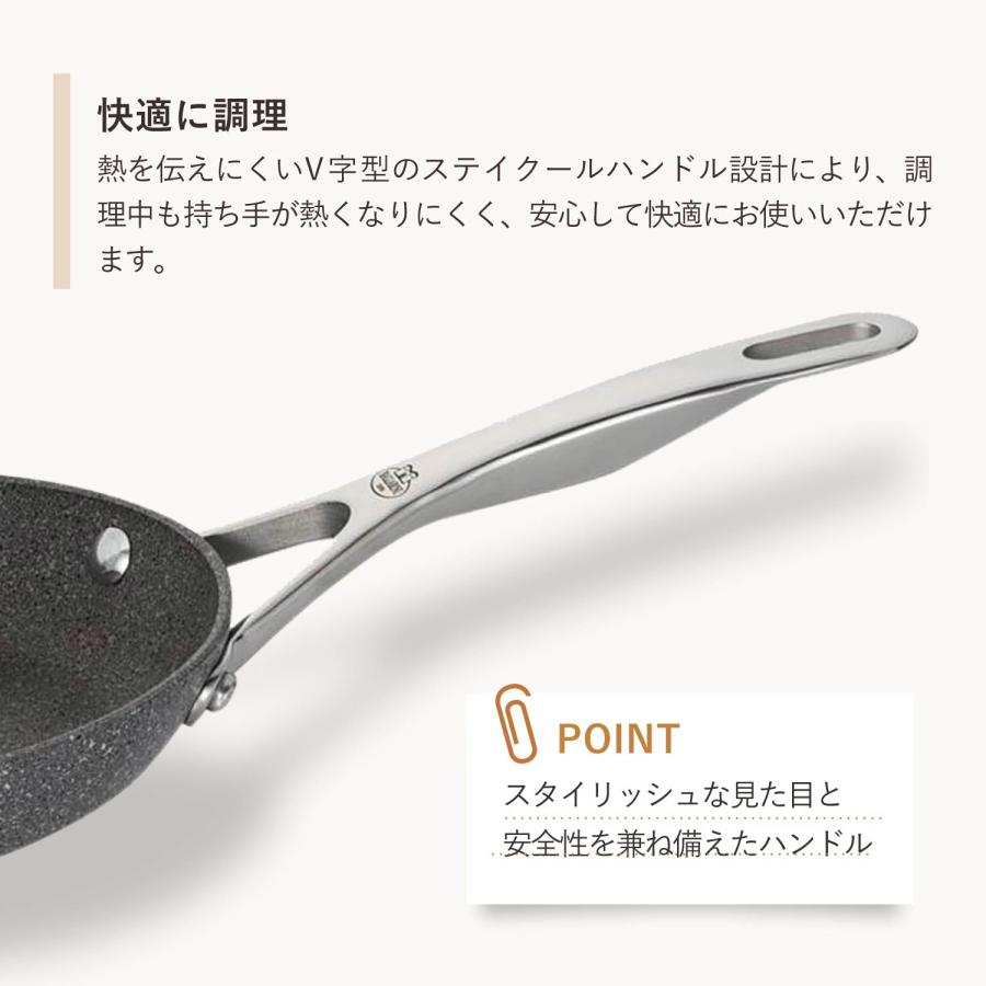 BALLARINI（バッラリーニ） フライパン ローマ 20cm ガス火専用 75001