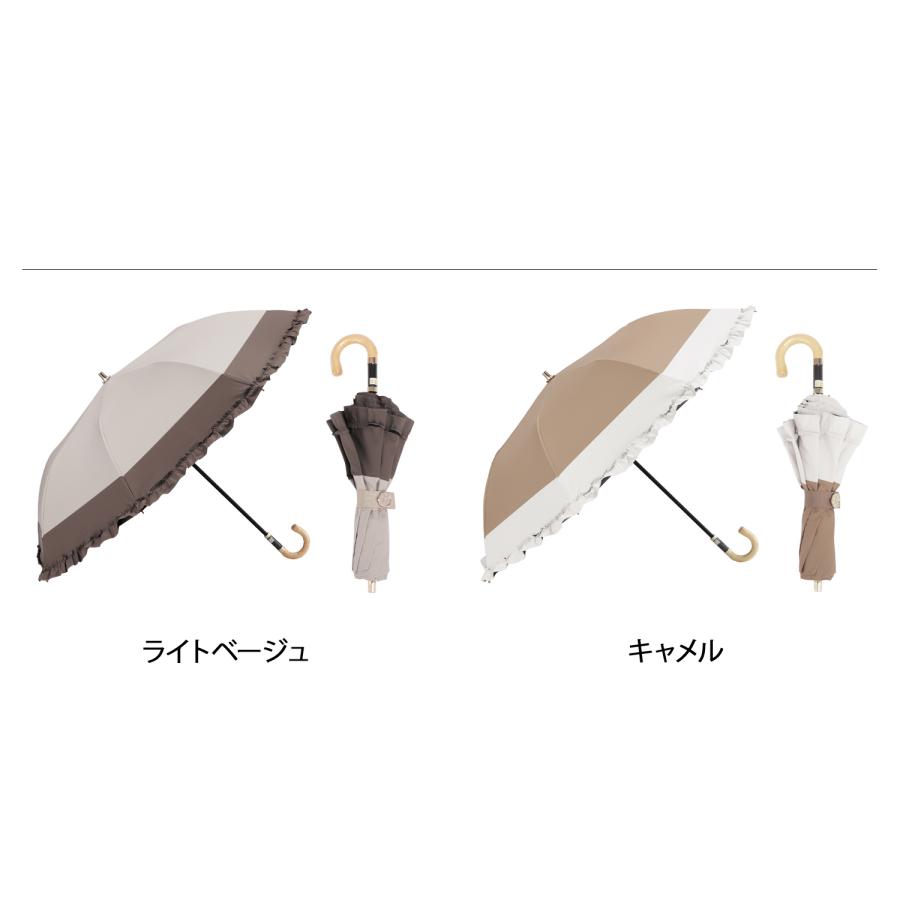Beaurance（ビューランス） 日傘 折りたたみ傘 晴雨兼用 バイカラー