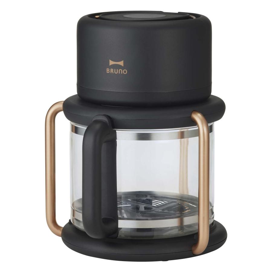 BRUNO 電気フライヤー ブラック BRUNO（ブルーノ） エアフライヤー 電気フライヤー ノンオイル