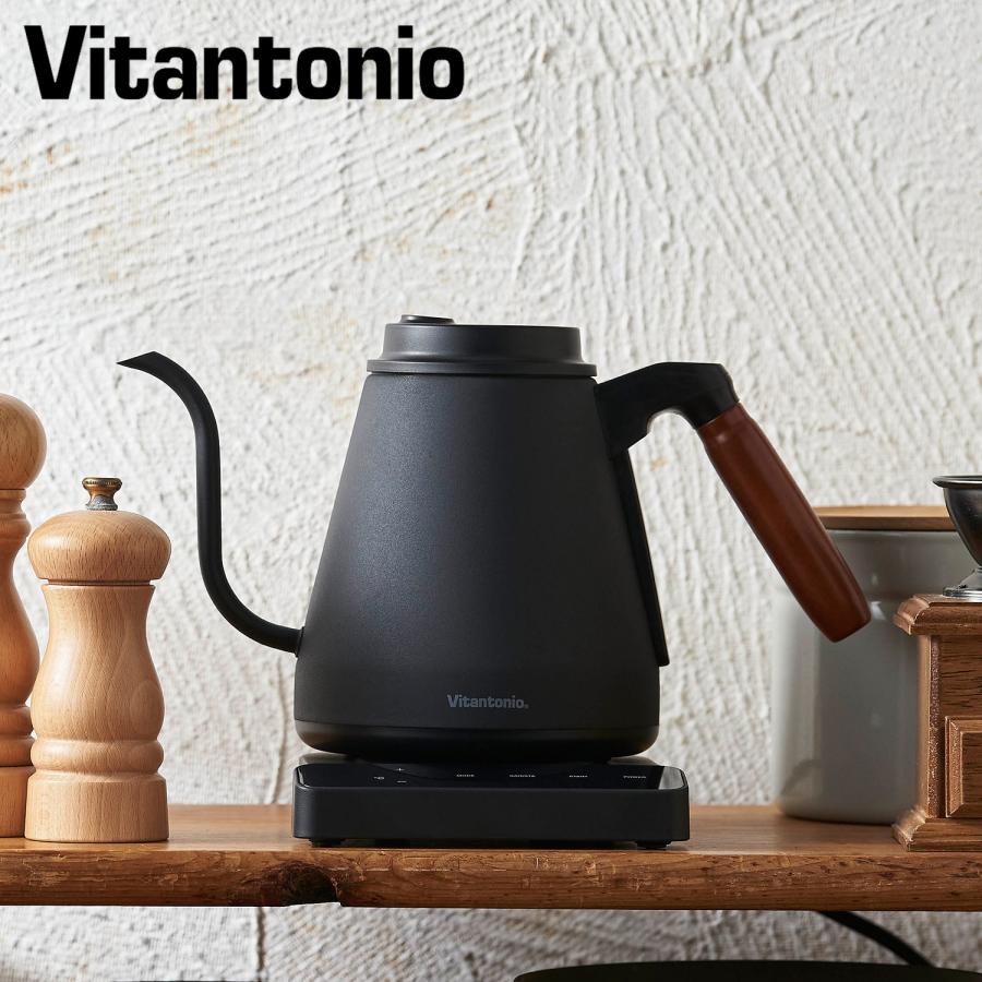 Vitantonio ブラック 電気ケトル 温度調整機能付き 楽天市場】【10日限定 最大100％ポイントバック】 電気ケトル