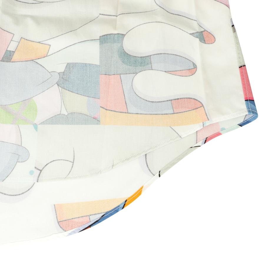 コムデギャルソン シャツ Comme des Garcons SHIRT シャツ 長袖 メンズ カウズ コラボ KAWS PRINT COTTON POPLIN SHIRT FH-B022の画像