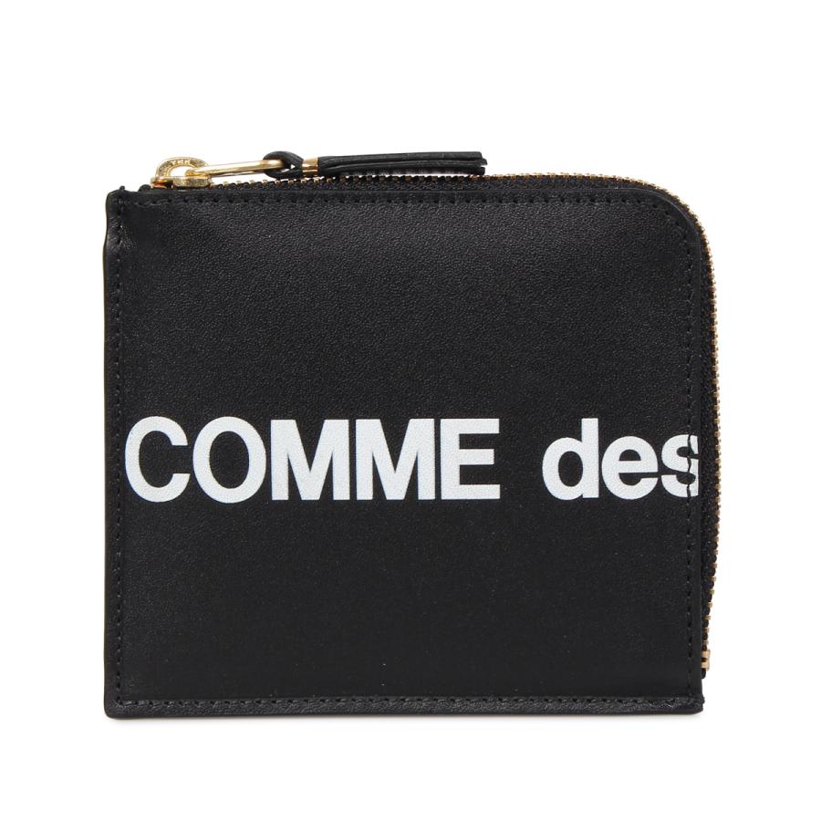 コムデギャルソン Comme Des Garcons 財布 ミニ財布 メンズ レディース L字ファスナー 本革 Huge Logo Wallet ブラック 黒 Sa3100hl Cdg Sa3100hl Blk スニークオンラインショップ 通販 Yahoo ショッピング