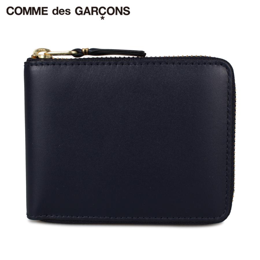 コムデギャルソン Comme Des Garcons 財布 二つ折り メンズ レディース ラウンドファスナー Classic ネイビー Sa7100 Cdg Sa7100 Nvy スニークオンラインショップ 通販 Yahoo ショッピング
