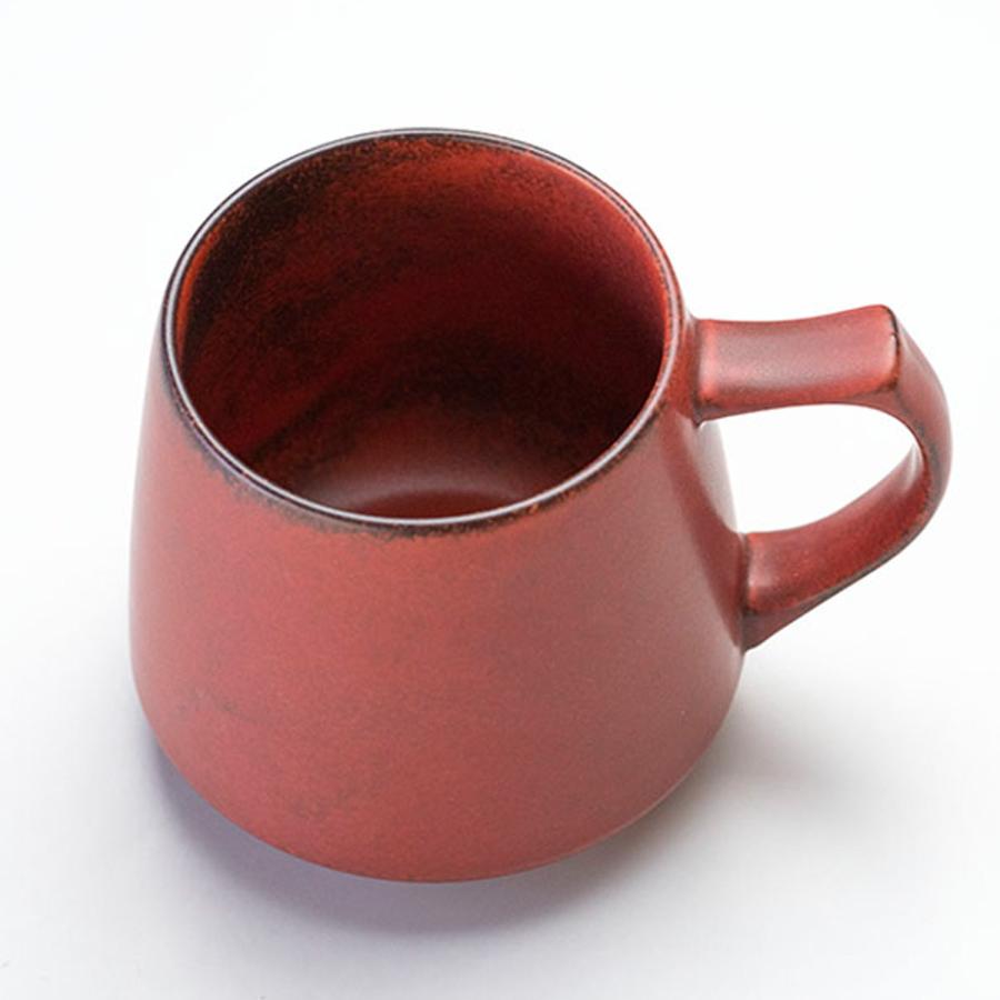 cores コレス マグカップ コーヒーカップ キキ マグ 320ml 美濃焼 ブラック ホワイト キャメル レッド グリーン イエロー C811 | cores | 09