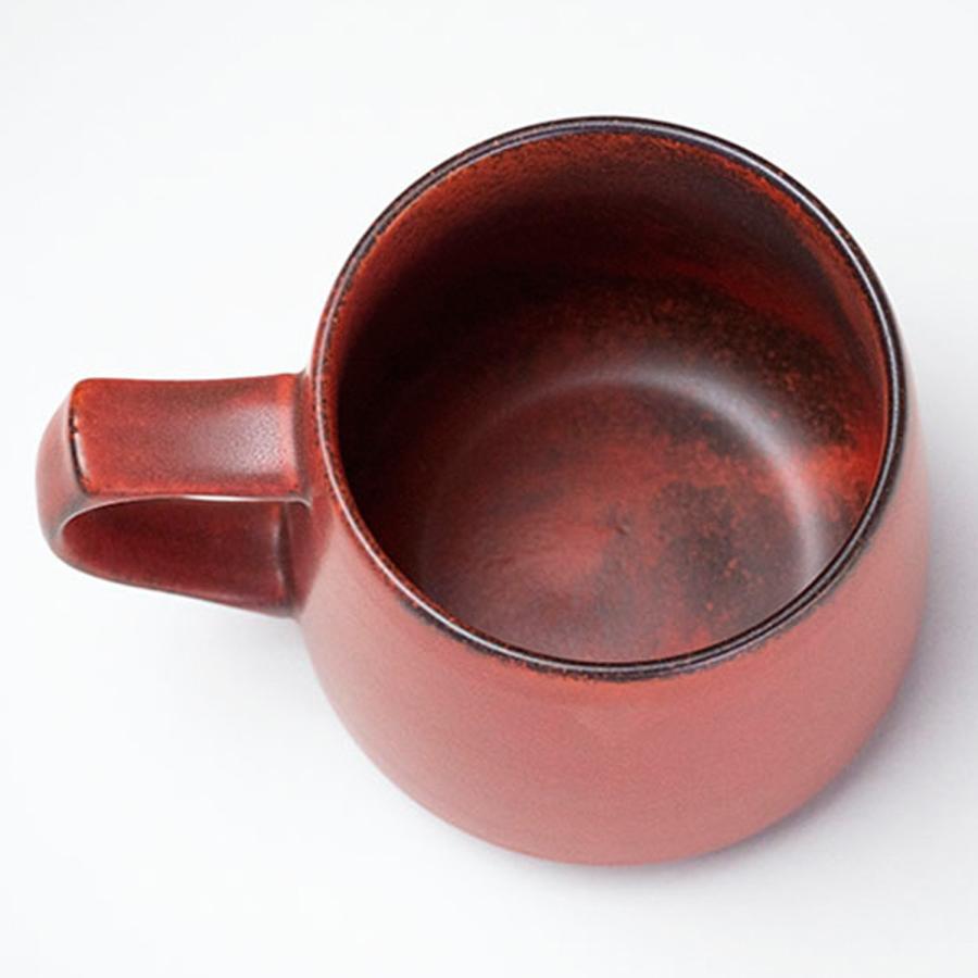 cores コレス マグカップ コーヒーカップ キキ マグ 320ml 美濃焼 ブラック ホワイト キャメル レッド グリーン イエロー C811 | cores | 10