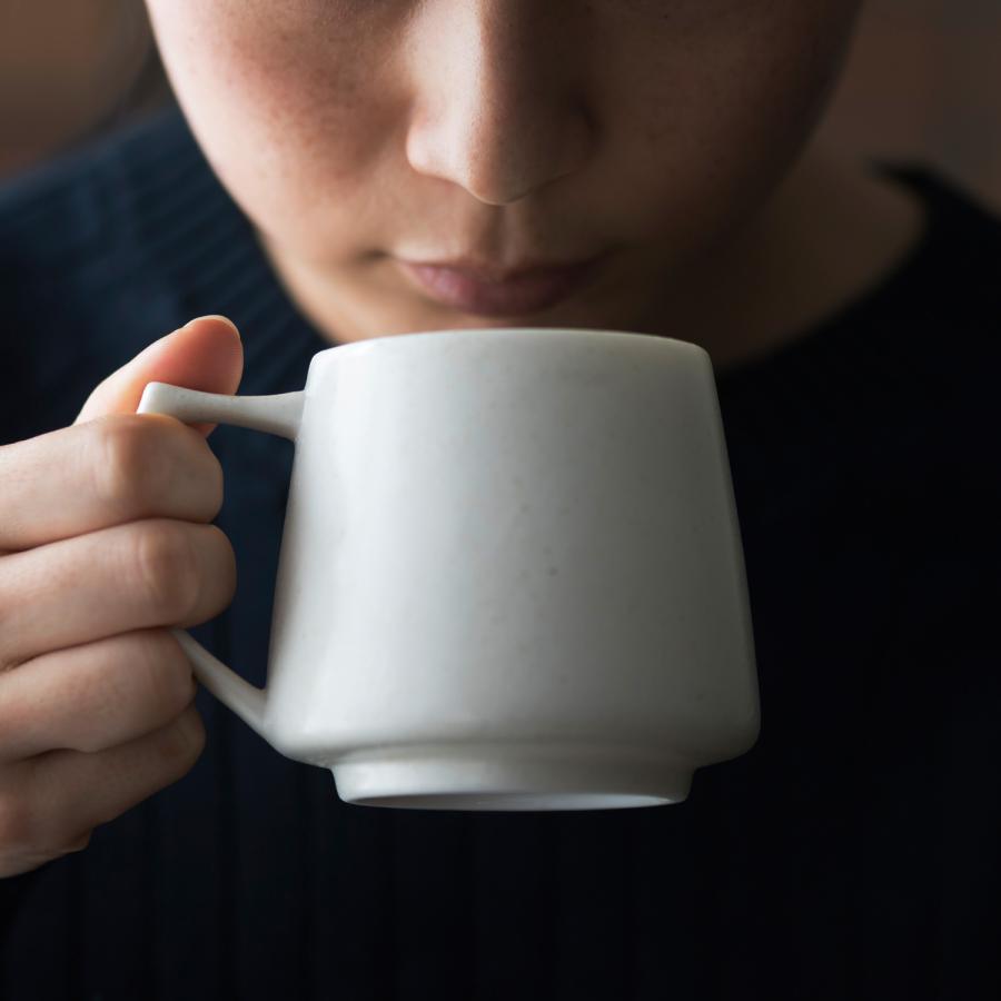 cores コレス マグカップ コーヒーカップ キキ マグ 320ml 美濃焼 ブラック ホワイト キャメル レッド グリーン イエロー C811 | cores | 13