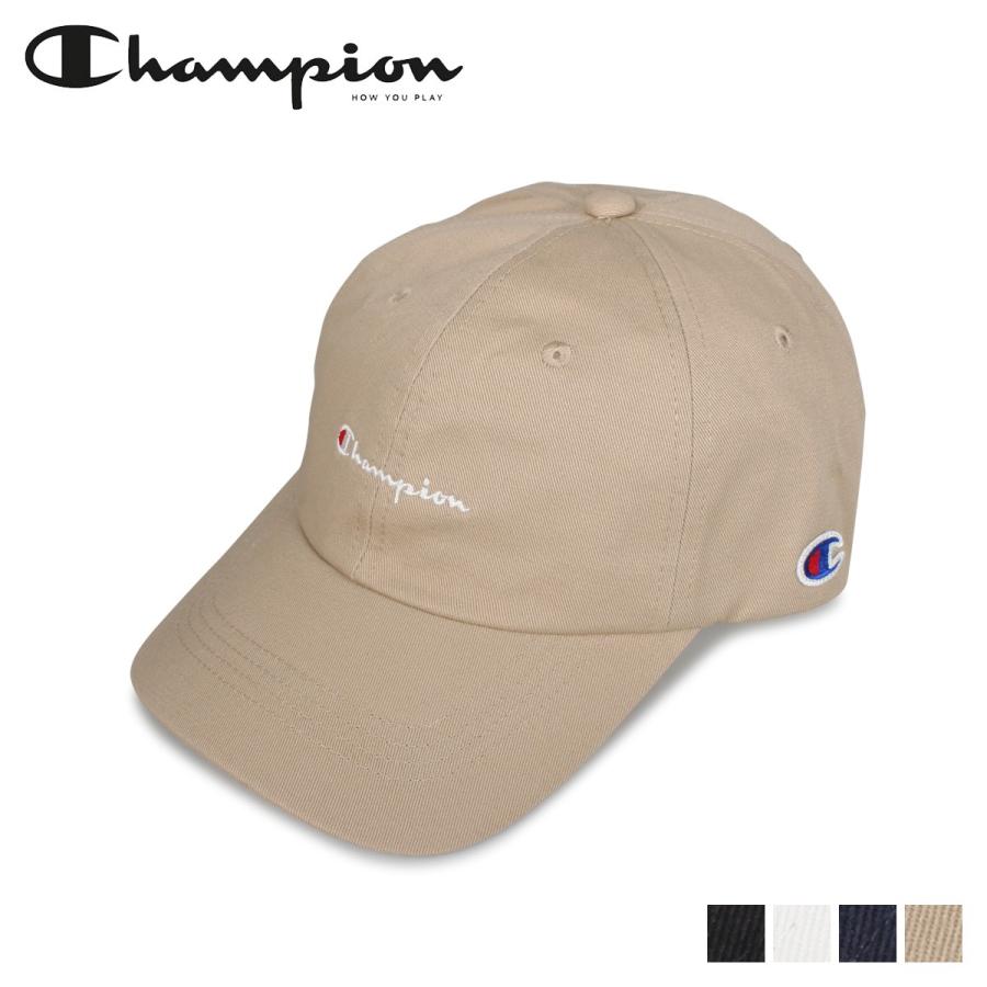 チャンピオン Champion キャップ 帽子 メンズ レディース Twill Cap ブラック ホワイト ネイビー ベージュ 黒 白 181 019a Chm 181 019a スニークオンラインショップ 通販 Yahoo ショッピング