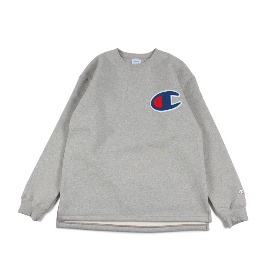 チャンピオン Champion トレーナー スウェット メンズ レディース ロゴ Crew Neck Sweatshirt ブラック ホワイト グレー 黒 白 C3 Q035 Chm C3 Q035 スニークオンラインショップ 通販 Yahoo ショッピング