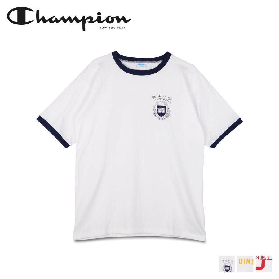 チャンピオン Champion Tシャツ 半袖 プリーブ メンズ PLEBE SHORT SLEEVE ホワイト 白 C3-X336 Champion（チャンピオン） Champion Tシャツ 半袖 プリーブ メンズ