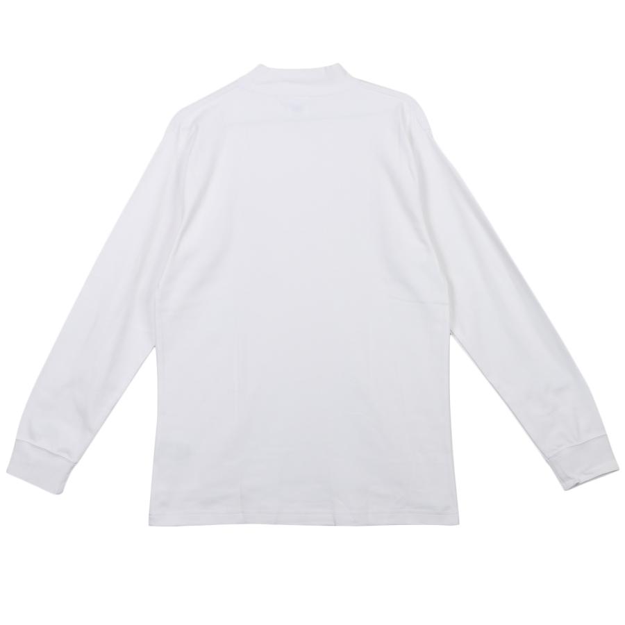 チャンピオン Champion Tシャツ 長袖 ロンT カットソー メンズ 無地 モックネック LONG SLEEVE T-SHIRT ブラック オフ ホワイト 黒 C3-Y434｜sneak｜05